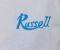  RUSSELL CREW NECK SMALL LOGO S/S TEE  (S)
