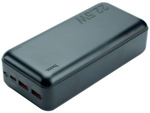 HOCO POWERBANK J101B ASTUTE 30000MAH 22.5W PD 2X USB + TYPE-C BLACK