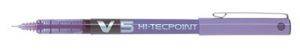  PILOT HI-TECPOINT ROLLERBALL BX-V5-V 0.5MM PURPLE