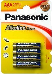  PANASONIC ALKALINE POWER 3A 4 . LR03