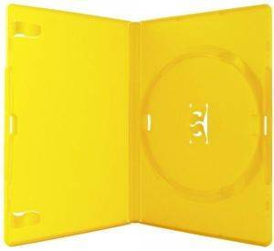 DVDBOX 1 DVD AMARAY YELLOW WITH CLIPS 10 