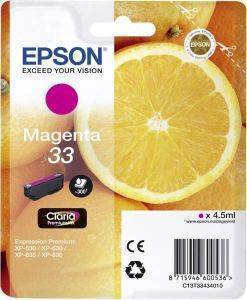  EPSON NO 33 MAGENTA  EXPRESSION HOME XP-530/ 630/635/OEM: C13T33434010