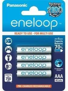 PANASONIC ENELOOP BK-4MCDE 3A 800MAH 4���