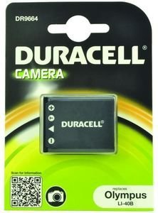 DURACELL DR9664 REPLACEMENT BATTERY FOR OLYMPUS LI-40B & NIKON EN-EL10 3.7V 630MAH
