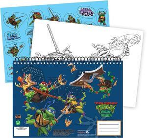   23X33  STICKER NINJA TURTLES 2023