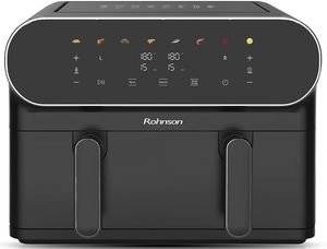  ROHNSON SINGLE OR DUAL COOK AIR FRYER R-2854 10.4LT