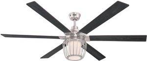  153 CM WESTINGHOUSE WILLA BRUSHED NICKEL