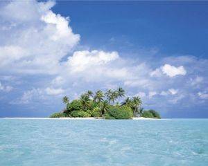 POSTER TREASURE ISLAND (40.6X50.8CM)