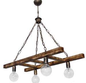��������� ������ HERONIA LIGHTING SKALA/4L CHAIN ���� BRONZE 80�82CM