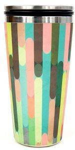   BAMBOO SLIDECUP MODERN HUES INOX (420ML)