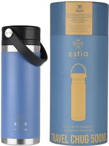  ESTIA SAVE THE AEGEAN TRAVEL CHUG DENIM BLUE (500ML)