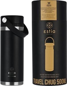  ESTIA SAVE THE AEGEAN TRAVEL CHUG MIDNIGHT BLACK (500ML)