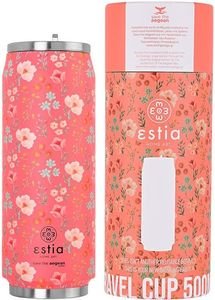  ESTIA SAVE THE AEGEAN TRAVEL CUP  BOUQUET CORAL (500ML)