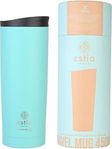   ESTIA SAVE THE AEGEAN TRAVEL MUG BERMUDA GREEN (500ML)