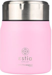  ESTIA SAVE THE AEGEAN LUNCH POT BLOSSOM ROSE (500ML)