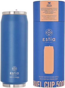  ESTIA SAVE THE AEGEAN TRAVEL CUP DENIM BLUE (500ML)