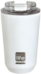   ECOLIFE COFFEE THERMOS PURE WHITE  360ML