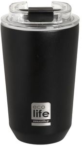   ECOLIFE COFFEE THERMOS PURE BLACK  360ML