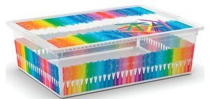 KOYT  CURVER C BOX COLOURS ARTY CUBE (34X40X25CM)