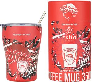  SAVE THE AEGEAN COFFEE MUG OLYMPIACOS BC EDITION TOGETHER WE FIGHT (350ML)