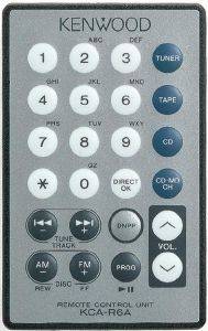 KENWOOD KCA-R6A REMOTE CONTROL