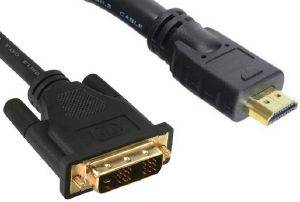 INLINE HDMI TO DVI ADAPTER CABLE HIGH SPEED 10M BLACK