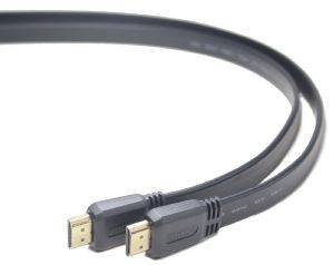 CABLEXPERT CC-HDMI4F-6 HDMI MALE-MALE FLAT CABLE 1.8M BLACK