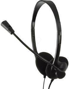 LOGILINK HS0001 STEREO HEADSET WITH MICROPHONE DELUXE