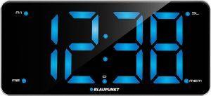 BLAUPUNKT CR15WH CLOCK RADIO WITH DUAL ALARM AND USB CHARGING WHITE
