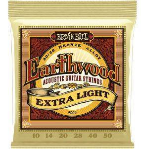    ERNIE BALL 2006 EARTHWOOD 80/20 BRONZE EXTRA LIGHT