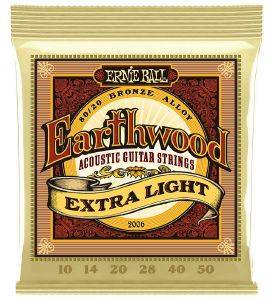    ERNIE BALL 2004 EARTHWOOD 80/20 BRONZE LIGHT