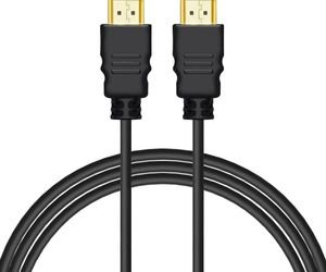 SAVIO CL-121 HDMI (M) CABLE V1.4 HIGH SPEED WITH ETHERNET GOLD-PLATED 1.8M BLACK