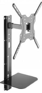 LOGILINK BP0048 FULL MOTION TV WALL MOUNT 32-55'' WITH SUPPORT SHELF