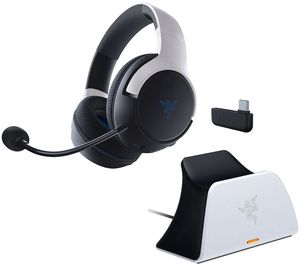 RAZER LEGENDARY DUO BUNDLE FOR PLAYSTATION -KAIRA WIRELESS HEADSET AND QUICK CHARGING STAND FOR PS5