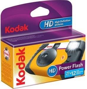 KODAK POWER FLASH SINGLE USE CAMERA 27+12 EXPOSURES
