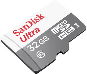 SANDISK SDSQUNR-032G-GN6TA ULTRA MICRO SDHC 32GB + ADAPTER SD