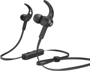 HAMA 184121  FREEDOM RUN BLUETOOTH HEADPHONES IN-EAR MICROPHONE EAR HOOK BLACK