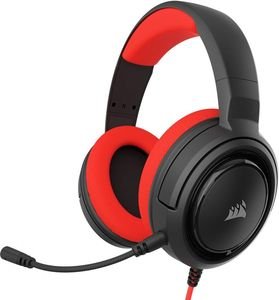 CORSAIR HS35 V2 MULTIPLATFORM GAMING HEADSET RED CA-9011384-EU