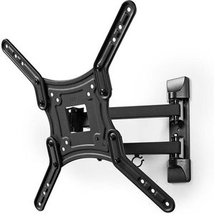 NEDIS TVWM1530BK FULL MOTION TV WALL MOUNT 23-55 MAX 30 KG 3 PIVOT POINTS