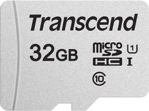 TRANSCEND 300S TS32GUSD300S-A 32GB MICRO SDHC UHS-I U1 V30 A1 CLASS 10 WITH ADAPTER