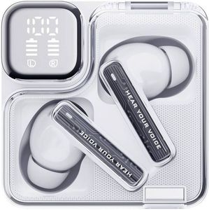 QCY MELOBUDS NEO WHITE TWS BT EARBUDS WITH LED DISPLAY