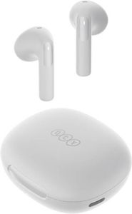 QCY AILYBUDS E20 WHITE- HYBRID ANC SEMI-EAR TWS EARBUDS 6MICS 13MM DYNAMIC DRIVER IPX4 BT5.4 35H