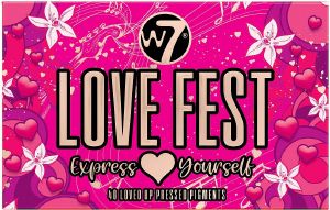   W7 LOVE FEST PRESSED PIGMENT PALETTE (36GR)