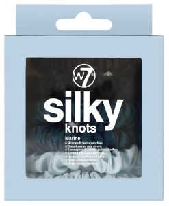 HAIR SCRUNCHIES W7 SILKY KNOTS MARINE (6)