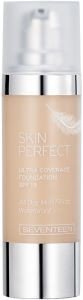 MAKE UP SEVENTEEN SKIN PERFECT ULTRA COVERAGE WATERPROOF FOUNDATION 00 SPF15 30ML