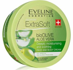 FACE & BODY CREAM EVELINE SOFT BIOOLIVE ALOE VERA (175ML)