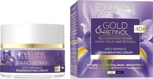 FACE & BODY CREAM EVELINE GOLD & RETINOL ANTI-WRINKLE (50ML)