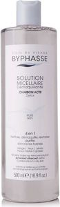 MICELLAR  BYPHASSE SOLUTION WITH ACTIVATECHARCOAL (500ML)