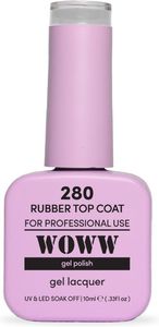   WOWW COSMETICS RUBBER TOP C GEL LACQUER (10ML)