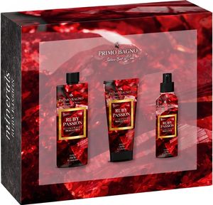 BEAUTY BOX PRIMO BAGNO RUBY PASSION BODY LOTION, BODY WASH & BODY MIST (3���)